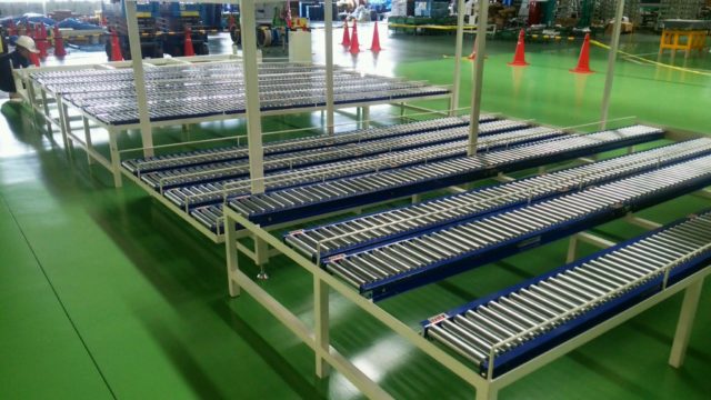 受け入れ・出荷シュート